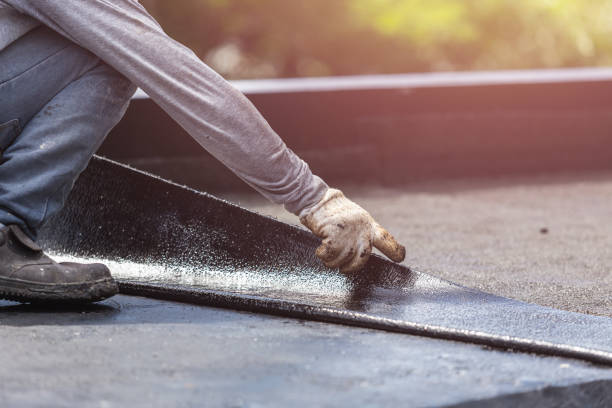 Professional Waterproofing technician working in Clinton, NJ